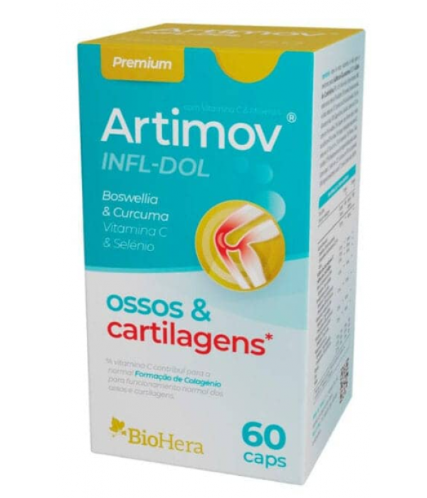 Artimov Infl-Dol - 60 Cápsulas - Bio-hera